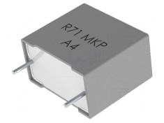 Condensator polipropilenă R71 1uF 18x10x16mm THT &plusmn;10% - Componentă electronică de &icirc;naltă performanță