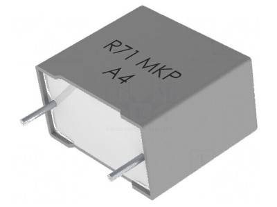 Condensator polipropilenă R71 1uF 18x10x16mm THT &amp;plusmn;10% - Componentă electronică de &amp;icirc;naltă performanță foto