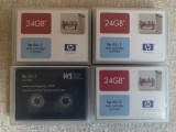 Lot 4 Casete DAT HEWLETT-PACKARD 24 GB &ndash; Inregistrate o singura data &ndash; 4