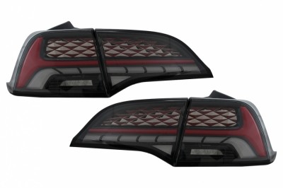 Stopuri Litec LED VW Scirocco III 08-10 rosu / fum Performance AutoTuning foto