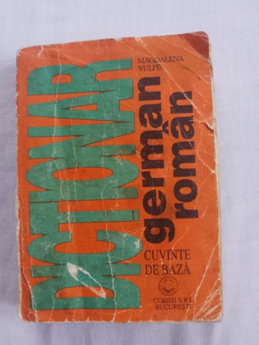 Dictionar german-roman