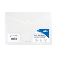 Mapa Strigo Plic cu Capsa si 2 Buzunare, A4, Transparent