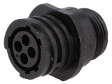 Mufă mamă 4 PIN CPC Series 1 pe cablu