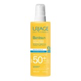 Spray invizibil fara parfum pentru protectie solara Bariesun, SPF 50+, 200 ml, Uriage