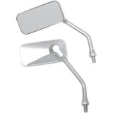 Oglinda Moto Universala Dreptunghiulara M10, Tija Aluminiu 12cm, 51x120mm