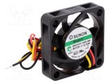 Ventilator DC axial 12V 40x40x10mm 13,52m3/h 27,3dBA SUNON