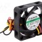 Ventilator DC axial 12V 40x40x10mm 13,52m3/h 27,3dBA SUNON