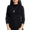 BL867-1 Pulover tricotat cu guler inalt