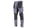 Pantaloni de lucru LAHTI PRO XL gri-negru slim-fit 270g/m&sup2; L4052704