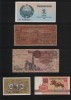 Set 5 bancnote de prin lume adunate (cele din imagini) #214, Asia