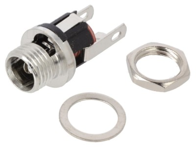 Conector DC mamă 5A 24V foto
