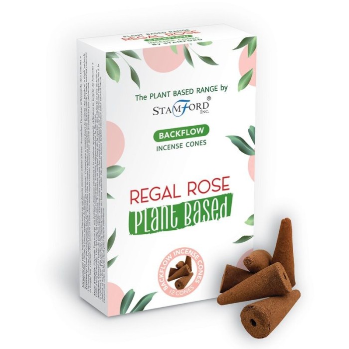Conuri Parfumate pe Baza de Plante - Trandafir Regal