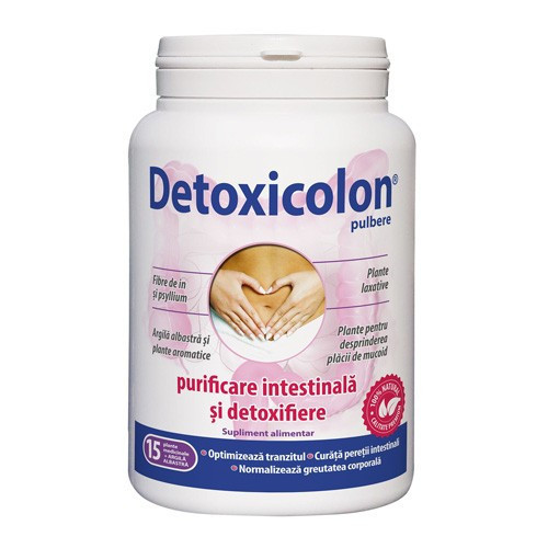 Detoxicolon pulbere, 450g, Dacia Plant