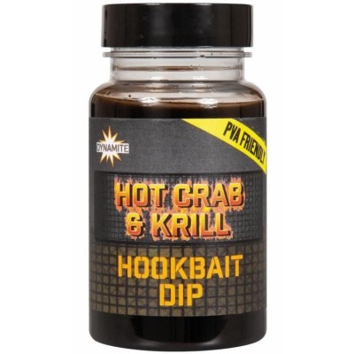 Dip Dynamite Baits Concentrate Hot Crab &amp;amp; Krill, 100ml foto