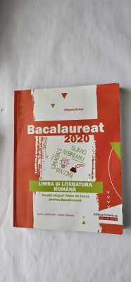 LIMBA SI LITERATURA ROMANA BACALAUREAT MIHAELA DOBOS EDITURA PARALELA 45 foto