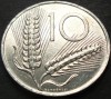 Moneda 10 LIRE - ITALIA, anul 1982 *cod 3128 = A.UNC, Europa, Aluminiu