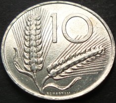 Moneda 10 LIRE - ITALIA, anul 1982 *cod 3128 = A.UNC