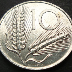 Moneda 10 LIRE - ITALIA, anul 1982 *cod 3128 = A.UNC