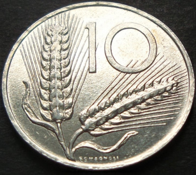Moneda 10 LIRE - ITALIA, anul 1982 *cod 3128 = A.UNC foto