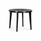 Masă de grădină din plastic Lisa, grafit