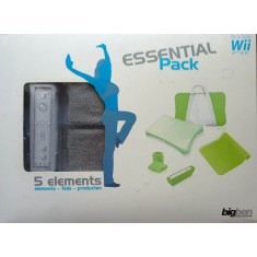 Husa Wii Remote / Wii Fit + geanta + 2 x bratara fitness anti-transpiratie - gri