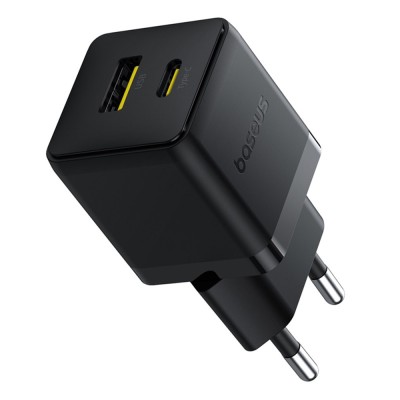 Incarcator Fast Charge Type-C, 30W Baseus, negru, P1011160A113-00 foto