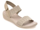 Cumpara ieftin Sandale SKECHERS gri, ARYA, din material textil