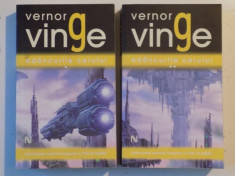 ADANCURILE CERULUI de VERNOR VINGE , VOL I - II , 2010 foto