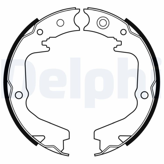 DELPHI LS2170 Set saboti frana, frana de mana