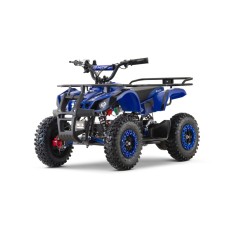 ATV electric pentru copii NITRO Torino Quad 1200W 48V Snowy Tyre, culoare Albastra