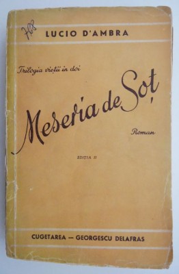 Meseria de sot &amp;ndash; Lucio D&amp;#039;Ambra foto