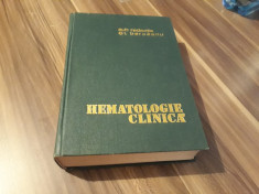 HEMATOLOGIE CLINICA ST.BERCEANU EDITURA MEDICALA 1977/1006 PAGINI foto