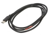 Cablu USB C 1m Negru 10W 2A 5V, Akyga