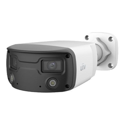 Camera IP seria Colorhunter 4MP, Lumina Alba 30m, Audio, Alarma, Doua lentile, PoE, IP 67, IK10 - UNV IPC2K24SE-ADF40KMC-WL-I0 SafetyGuard Surveillanc foto