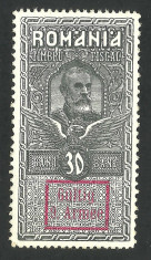 Timbru fiscal 1917 ocupatie Germana Gultig 9 Armee MNH foto