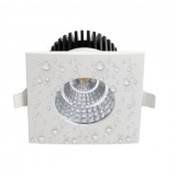 Aplica incastrabila Horoz Jessica, Aluminiu, mediu umed IP65, 6W, 410 lm, Led, lumina naturala