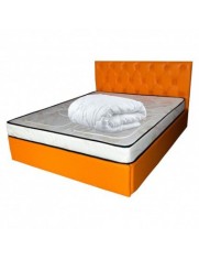 Set Saltea cu spuma, Venus Eco Memory 160x200x17cm, cu spuma poliuretanica, memory foam 2 cm, fermitate mediu spre tare, Saltsib plus pilota microfibr
