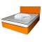 Set Saltea cu spuma, Venus Eco Memory 180x200x17cm, cu spuma poliuretanica, memory foam 2 cm, fermitate mediu spre tare, Saltsib plus pilota microfibr