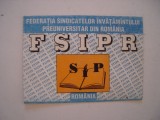 Legitimatie Federatia Sindicatelor Invatamantului preuniversitar, FSIPR anii &#039;90