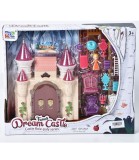Set de Joaca Castel Printesa cu Papusa si Mobilier, Plastic, +3 ani, Usi se deschid