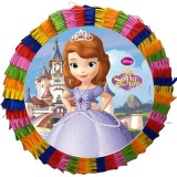 Piniata pentru petreceri, 35 cm, multicolora, model Sofia The First