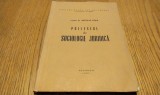 PRELEGERI DE SOCIOLOGIE JURIDICA - Nicolae Popa (dedicatie-autograf) - Facultatea de Drept, 1977, 150 p.