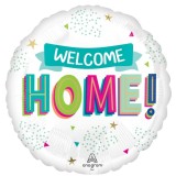 Balon folie Welcome HOME rotund 43 cm