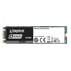 Hard disk intern Kingston SSD A1000 M.2 2280 NVMe, 960GB, up to 1500/1000MB/s foto