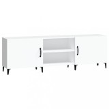 Cumpara ieftin Comoda TV, alb, 150x30x50 cm, lemn compozit