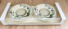 Sfesnic / Suport lumanare - Villeroy and Boch - Botanica - cutie originala - 2 bucati