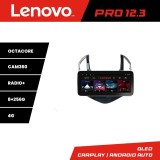 Navigatie Dedicata Chevrolet Cruze 2013+ Lenovo PRO 12.3 QLED 8GB RAM 256GB 4G GPS Android Carplay