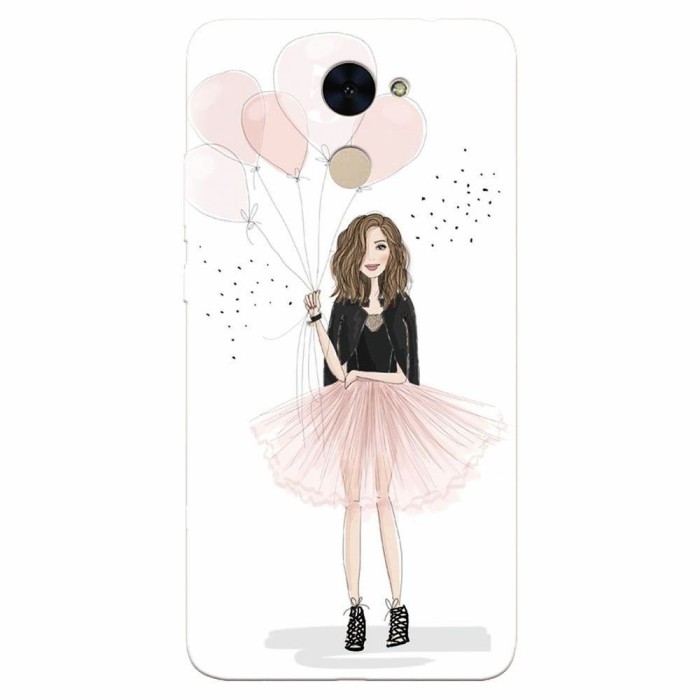 Husa silicon pentru Huawei Enjoy 7 Plus, Happy Aniversary