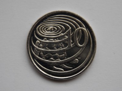 10 CENTS 1996 CAYMAN-AUNC foto