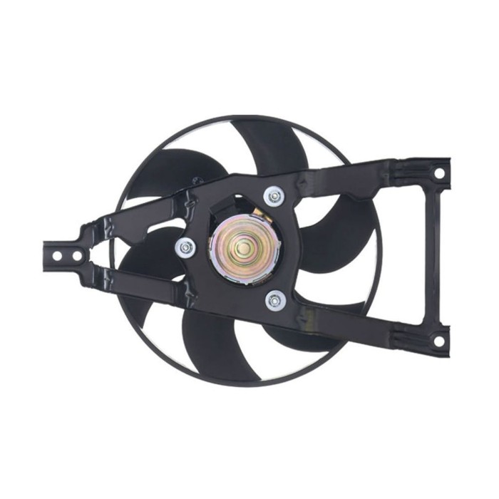 GMV radiator electroventilator Fiat Cinquecento, 12.1991-01.1998, Motorizare 0.7 Benzina, tip climatizare fara AC, cutie Manuala, dimensiune 90W/260m